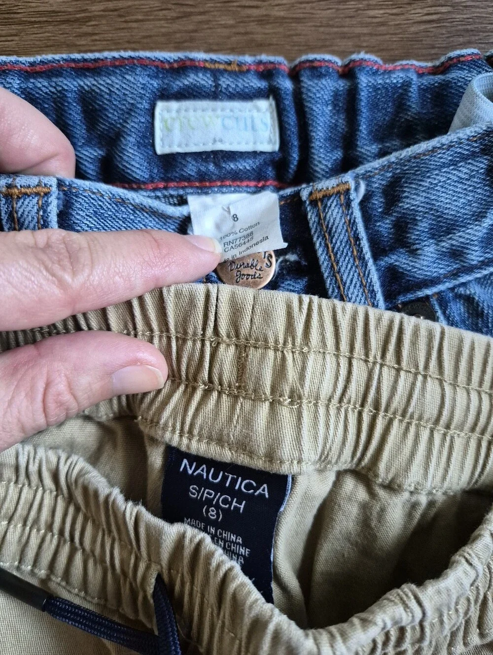Crewcuts Jeans & Nautica Khaki Pants Boys Sz 8